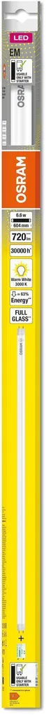 LED LAMP OSRAM 6,6W T8 18 EM 600MM 830 