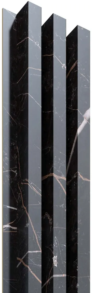 SEINAPANEEL OK WALL BASIC LINE 3 MARMUR BLACK 2750X172MM