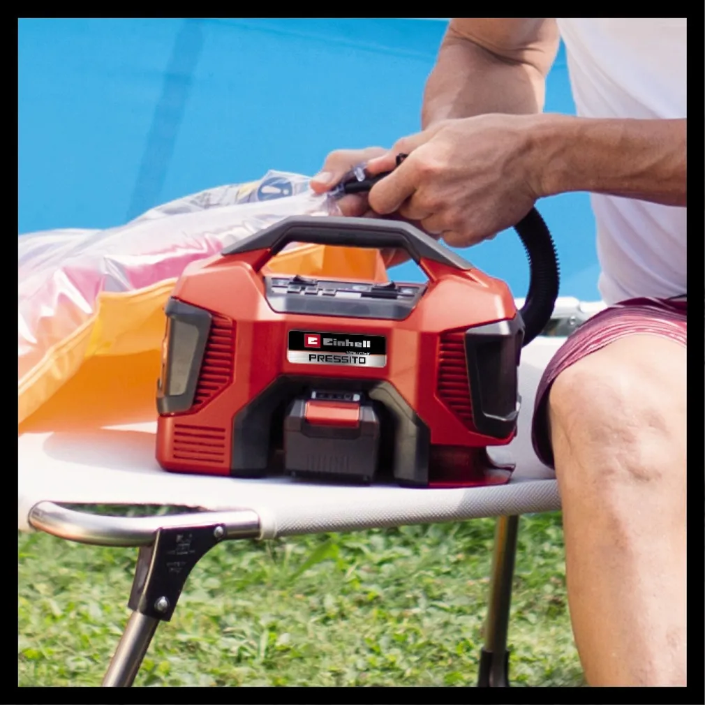 AKUKOMPRESSOR EINHELL PRESSITO 18/21 AKU JA LAADIJATA