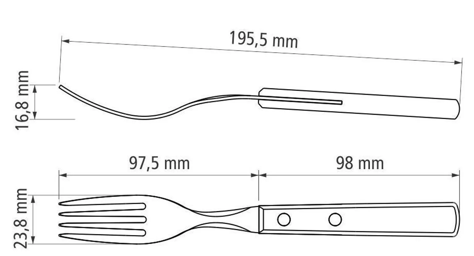 KAHVEL TRAMONTINA POLYWOOD
