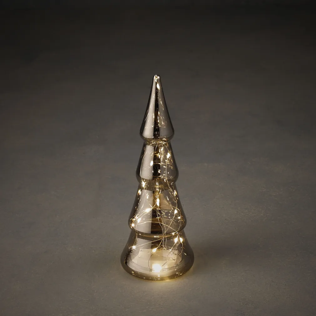 KUNSTKUUSK LUCA LIGHTING 15 LED'I, 25X10CM, HÕBE