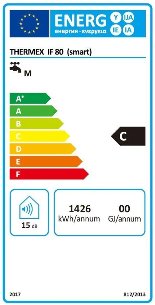 BOILER THERMEX IF SMART 80 VERT/HOR 2000W