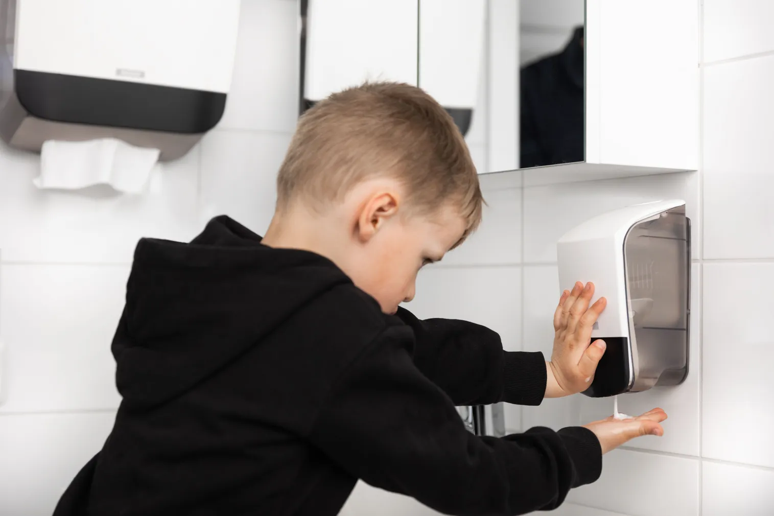 SEEBIDOSAATOR KATRIN VALGE PLASTIK 500ML PUDELITELE