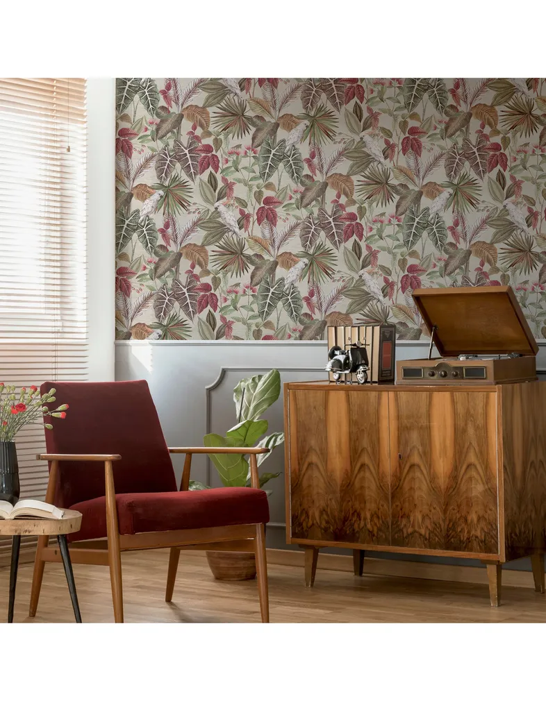 TAPEET ARTHOUSE VINTAGE PARROT MULTI 0,53X10,05M