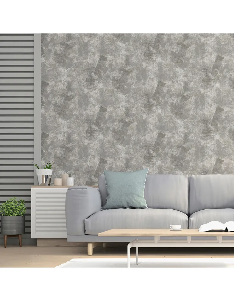 TAPEET ARTHOUSE BRUSHED STROKES GREY 0,53X10,05M          