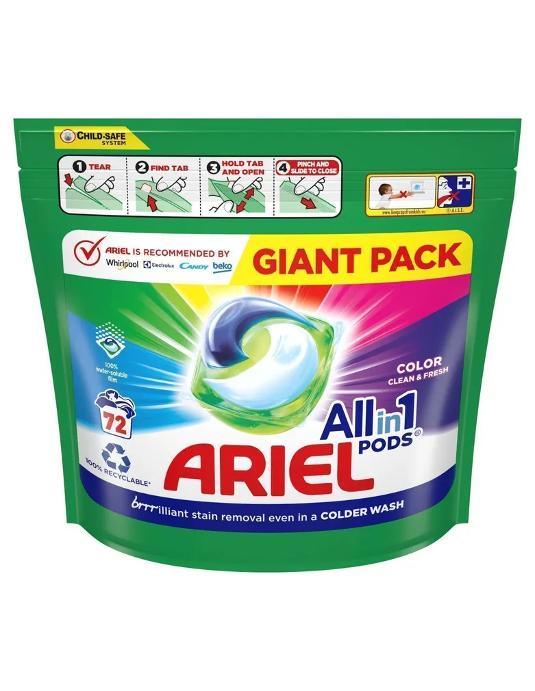 GEELKAPSLID ARIEL COLOR 72TK