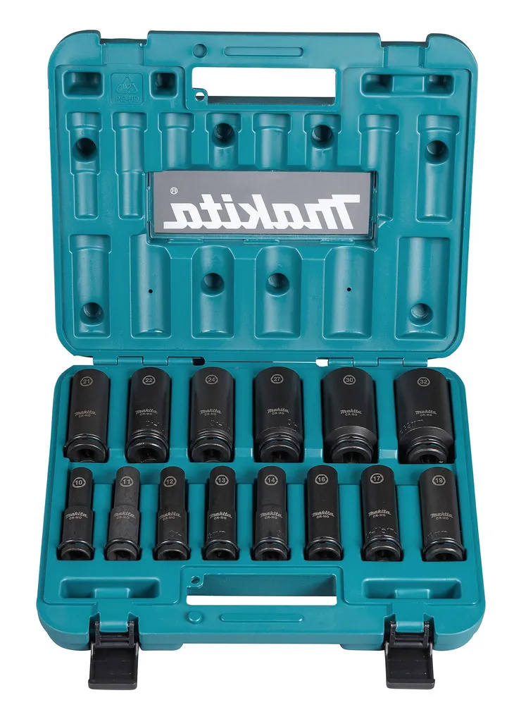 LÖÖKPADRUNITE KOMPLEKT IMPACT BLACK MAKITA 14-OSALINE