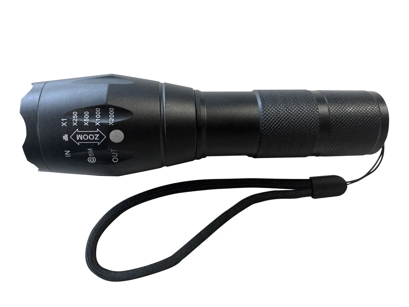 TASKULAMP TESATEK 500LM FOKUSSEERITAV MUST 3XAAA