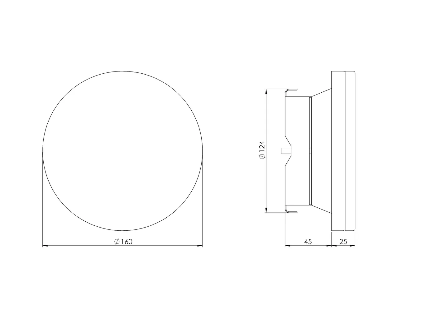 VENTILATSIOONIPLAFOON EUROPLAST METALLIST SISSEPUHKE DMPKP125