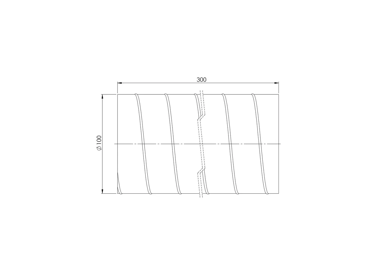 VENT.TORU EUROPLAST METALL SD100-0.3