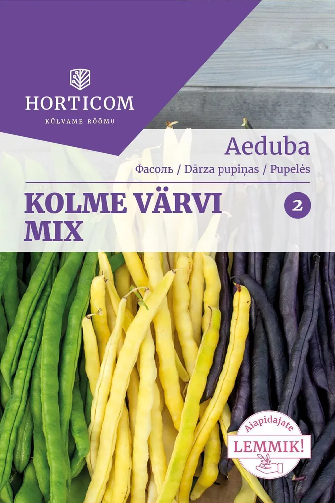 SEEMNED HORTICOM AEDUBA KOLME VÄRVI MIX 20G 2