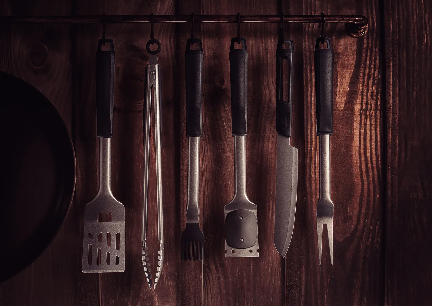 GRILLI PUHASTUSHARI TRAMONTINA CHURRASCO BLACK