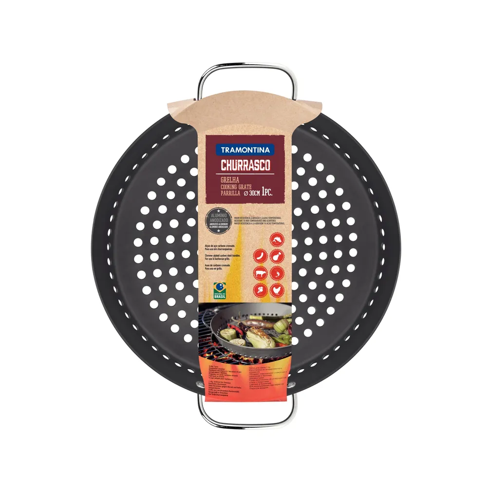GRILLPANN TRAMONTINA CHURRASCO AUKUDEGA 30CM