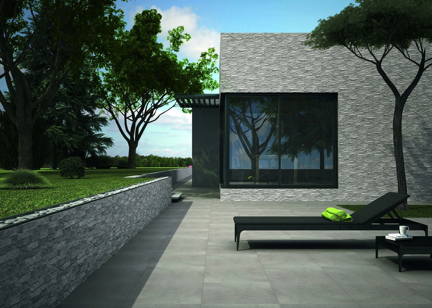 SEINAPLAAT REALONDA RIBERA GRIS 31X56CM 1,21M² PAKIS