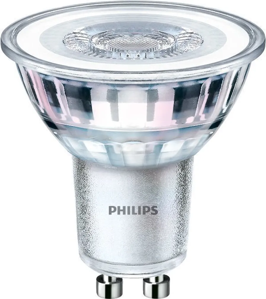 LED LAMP PHILIPS CLASSIC 4,6W GU10 2700K 36D 10TK PAKIS