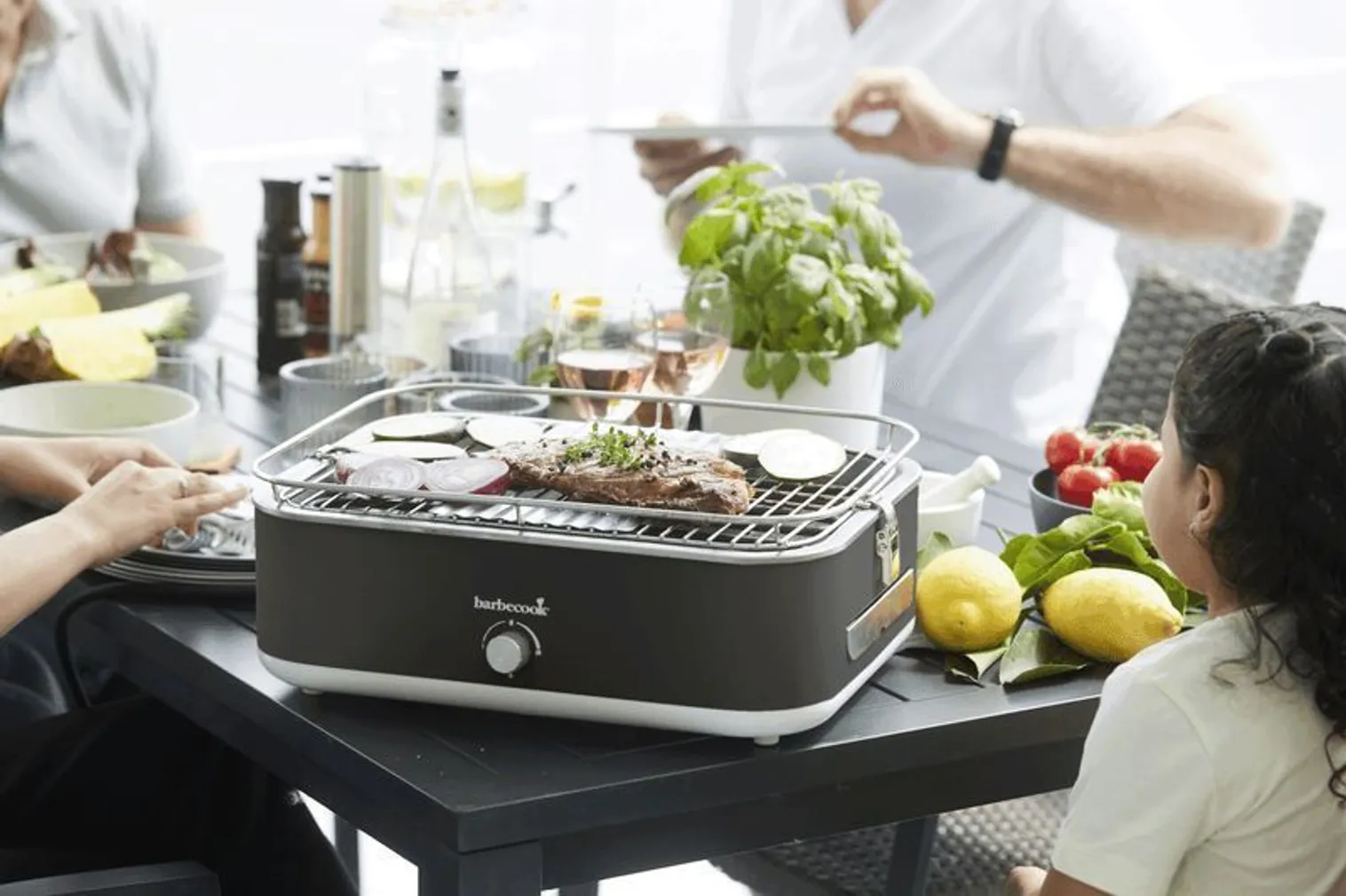LAUA ELEKTRIGRILL BARBECOOK E-CARLO 42,5X33X16,5CM, HALL