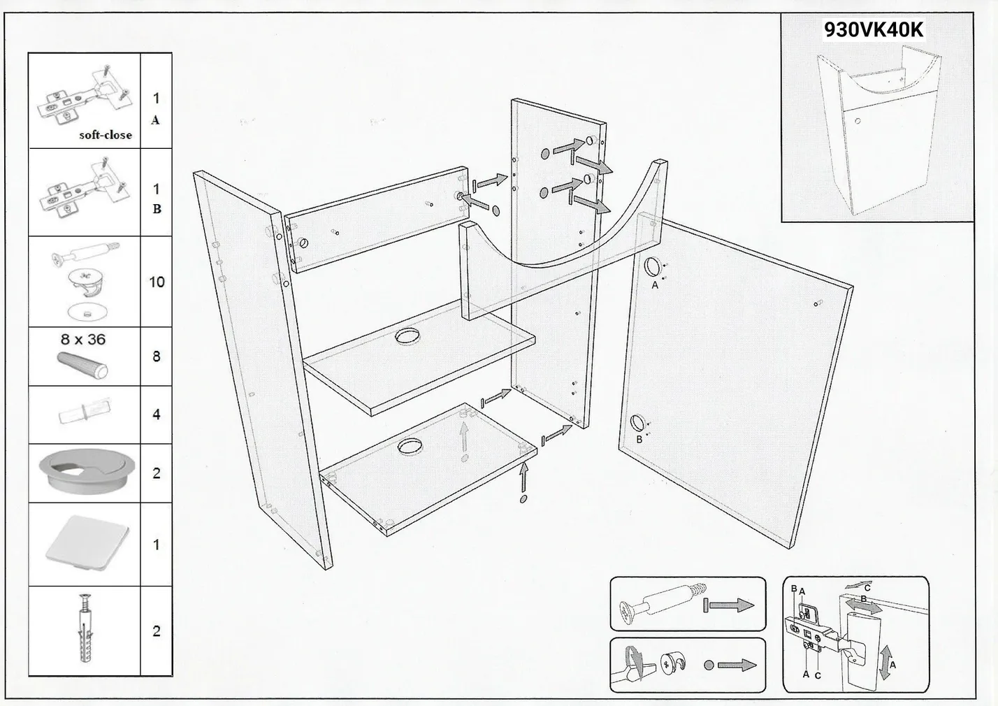 VALAMUKAPP AQUALINE BASIC 40 VALAMUGA VALGE