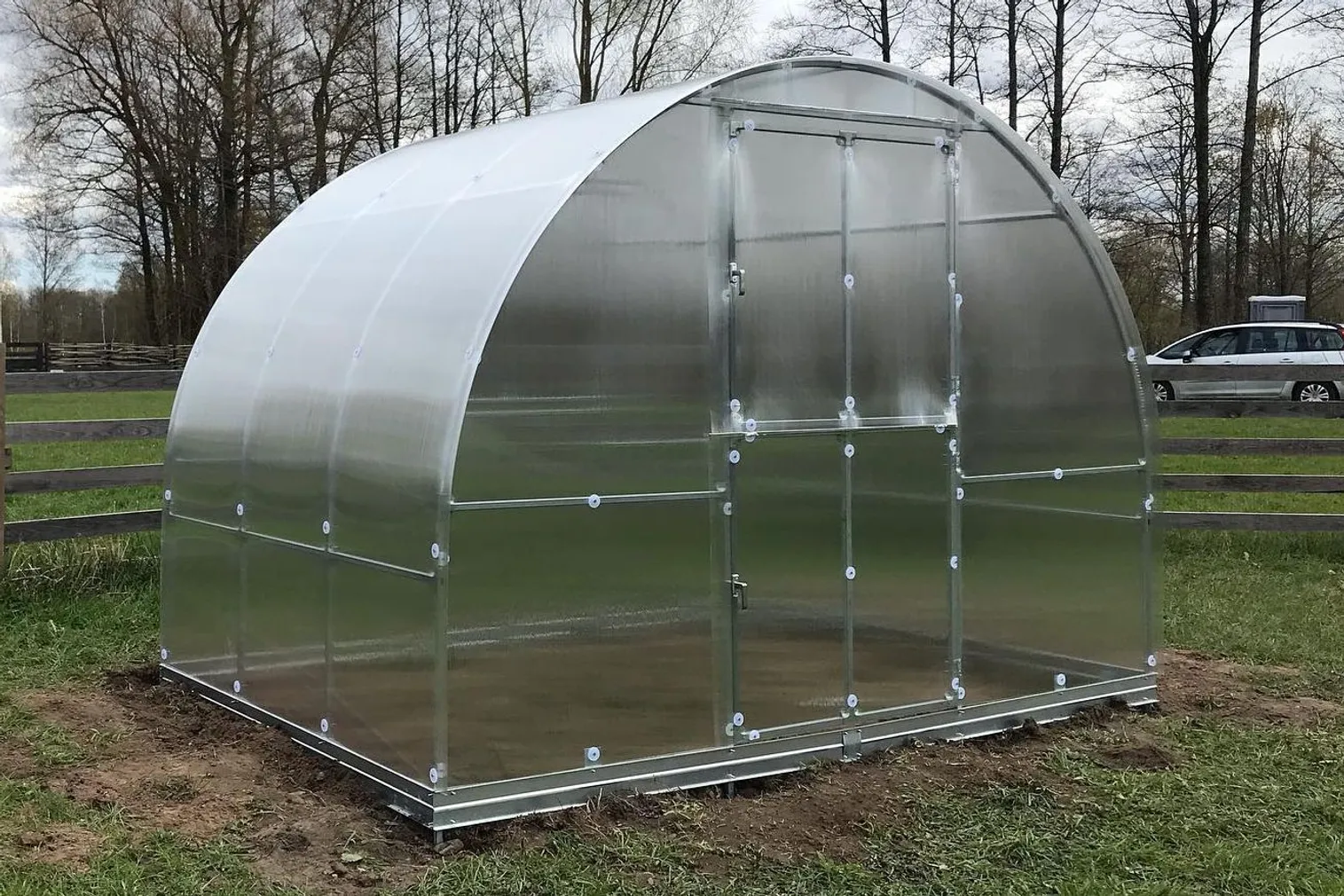 KASVUHOONE KLASIKA TUBE 3X2M 4MM