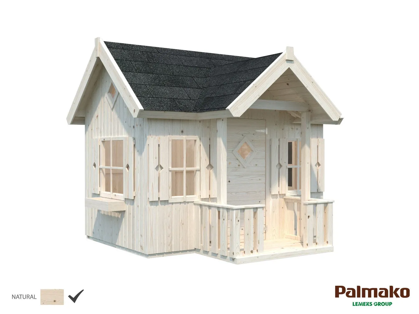 MÄNGUMAJA PALMAKO JENNIE 3,6M²