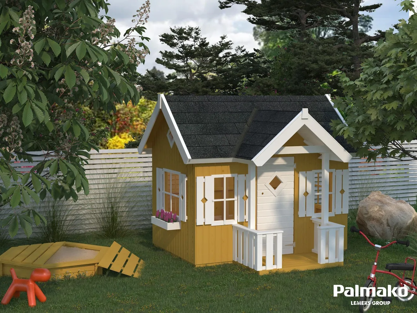 MÄNGUMAJA PALMAKO JENNIE 3,6M²