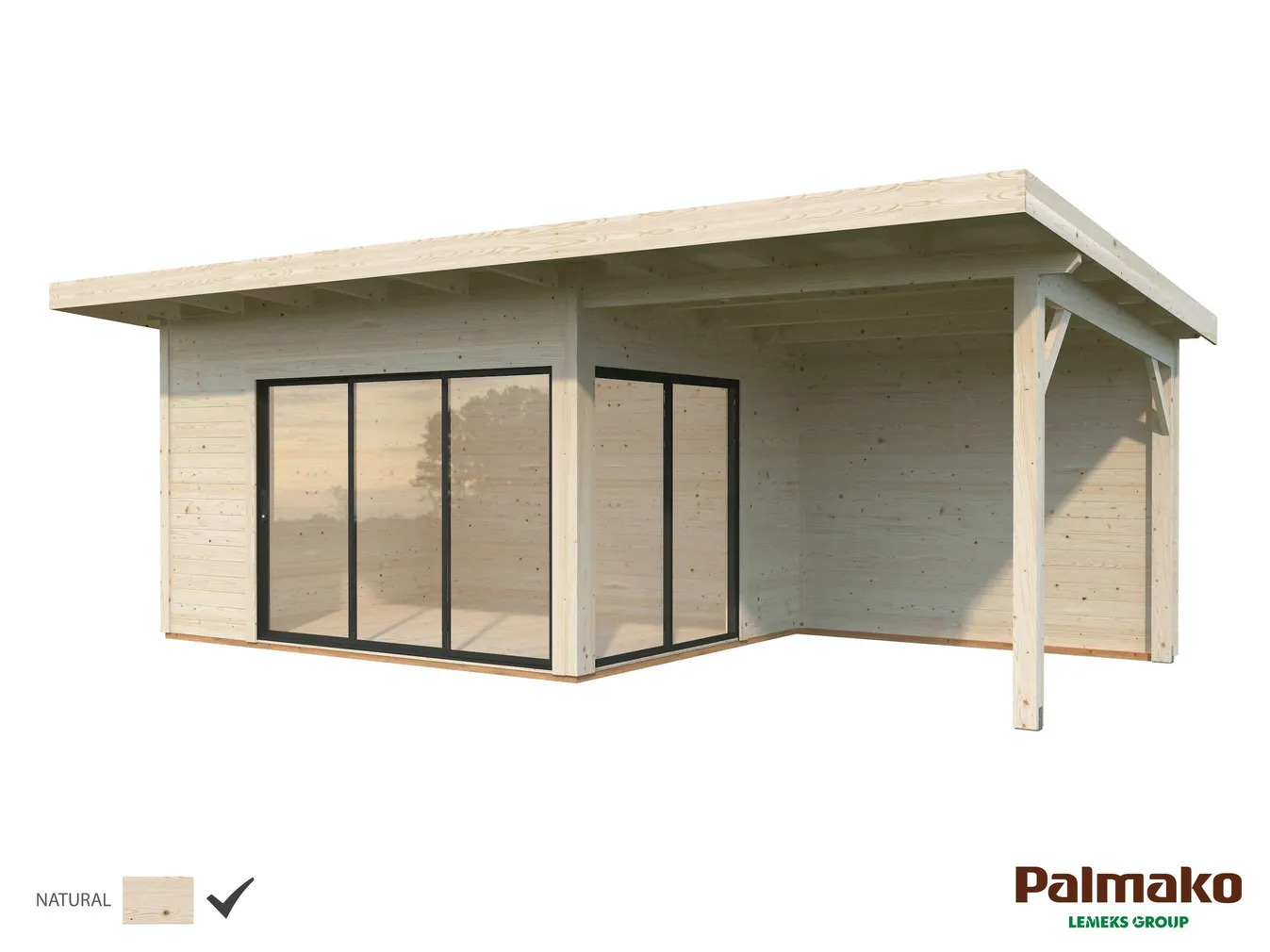 AIAMAJA PALMAKO ANDREA 11,2+7,9M² SLIDE PLUS