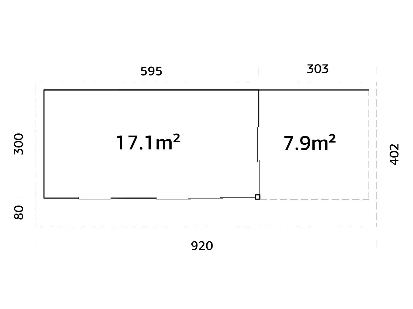 AIAMAJA PALMAKO ANDREA 17,1+7,9M² SLIDE