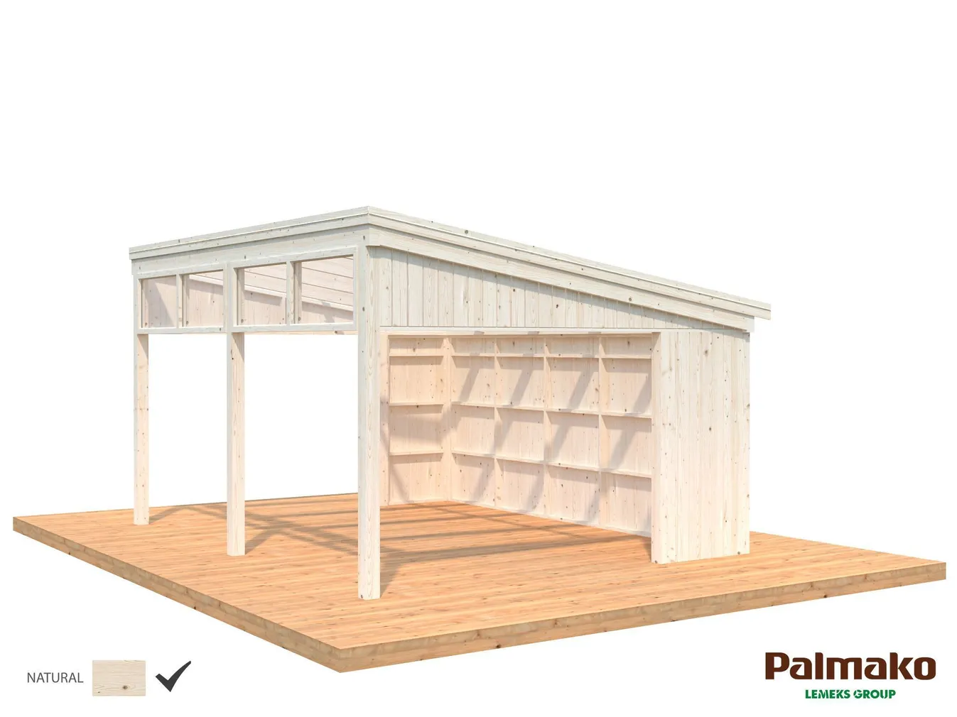 PAVILJON PALMAKO NOVA 17,8M² KIT