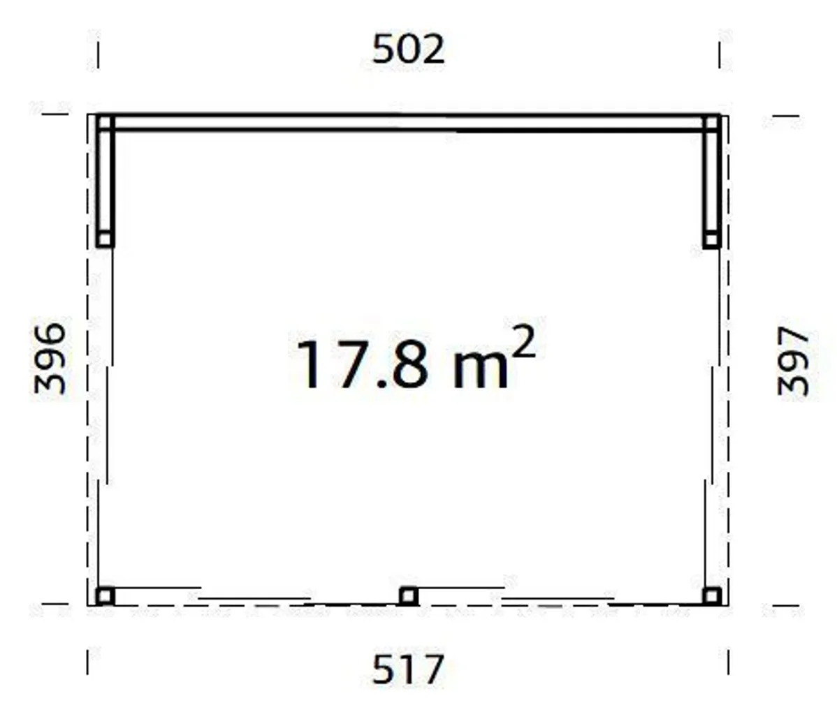PAVILJON PALMAKO NOVA 17,8M²