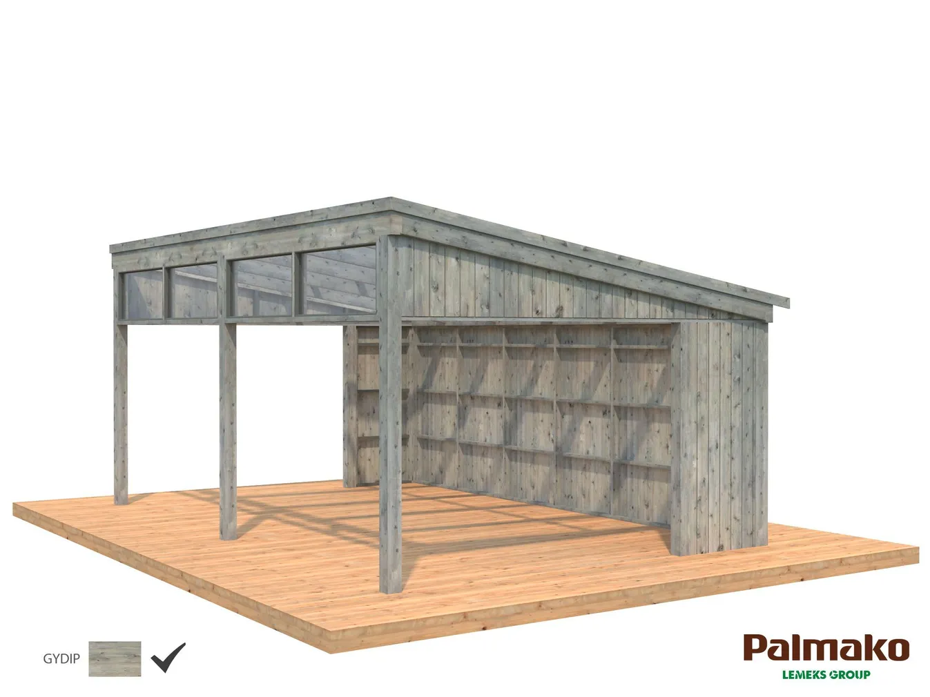 PAVILJON PALMAKO NOVA 21,5M² KIT
