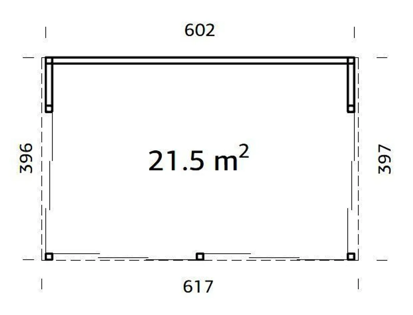 PAVILJON PALMAKO NOVA 21,5M²