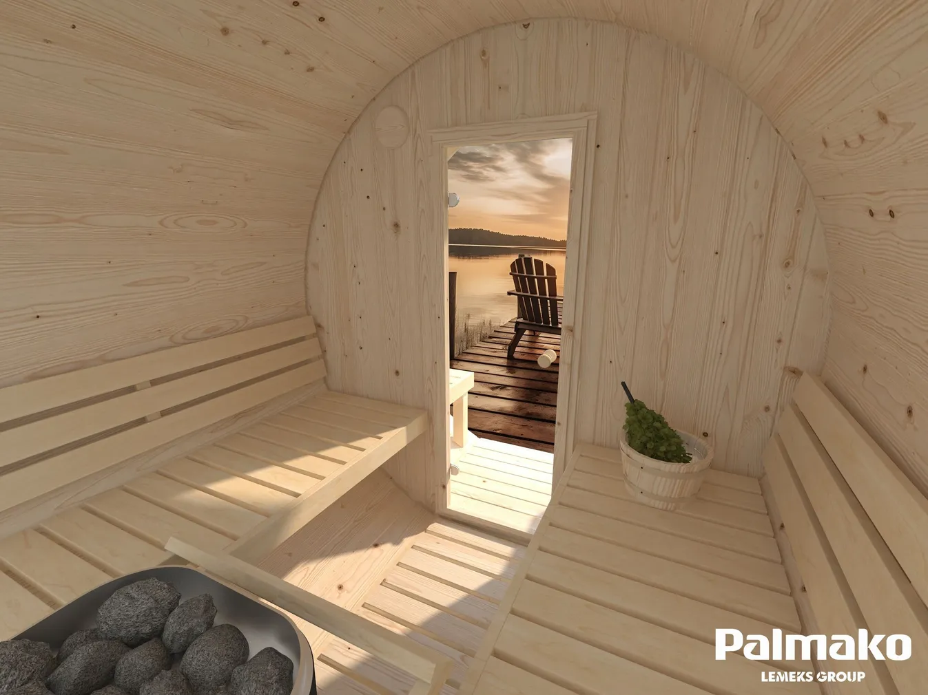 SAUN PALMAKO ANITA 1,3+0,7M²