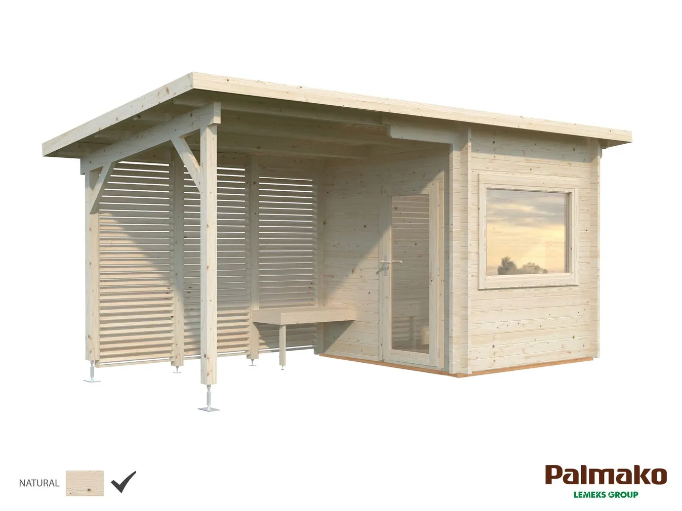 SAUN PALMAKO SANNA 4,1+5,9M²