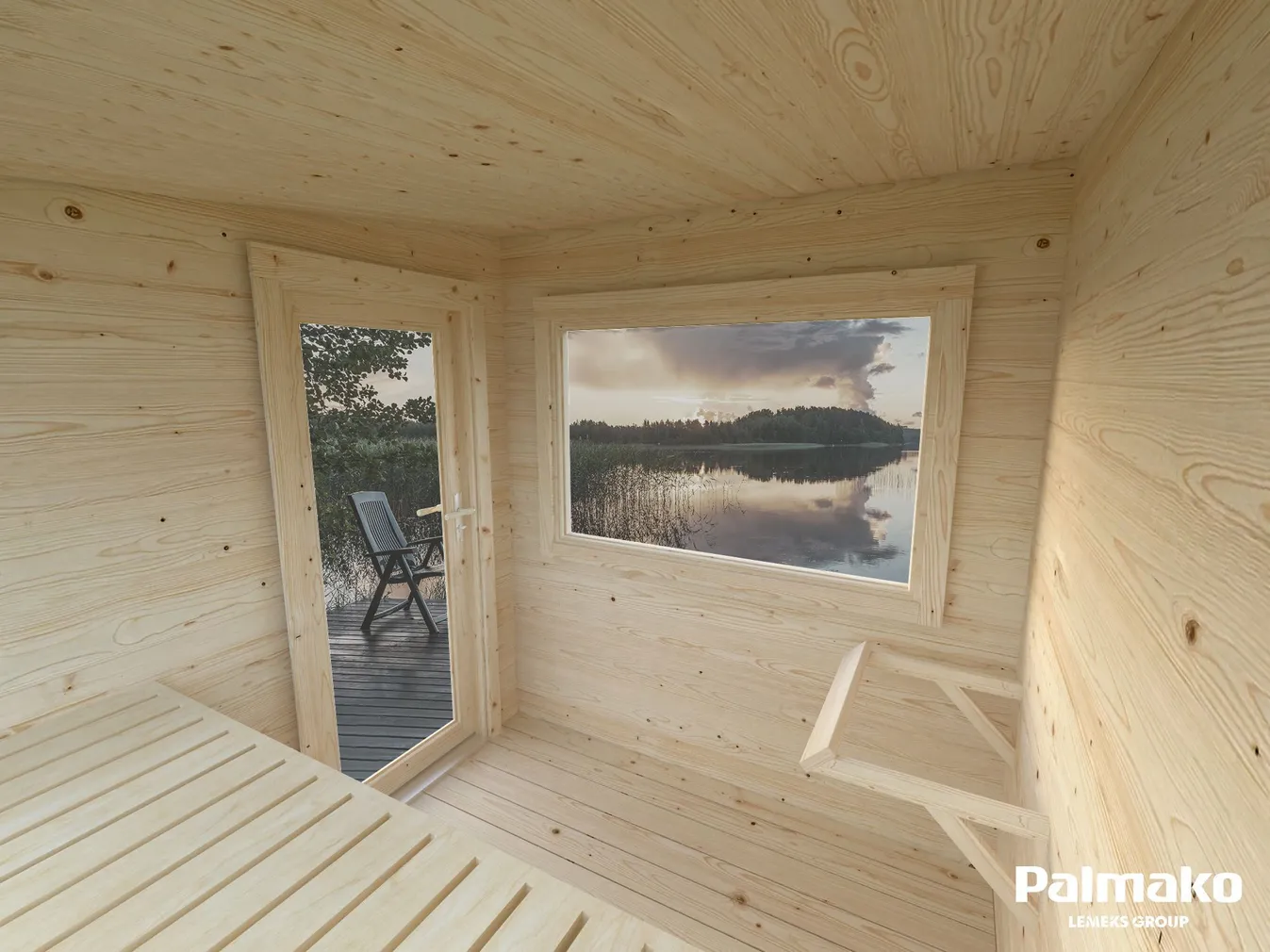 SAUN PALMAKO SANNA 4,1+5,9M²