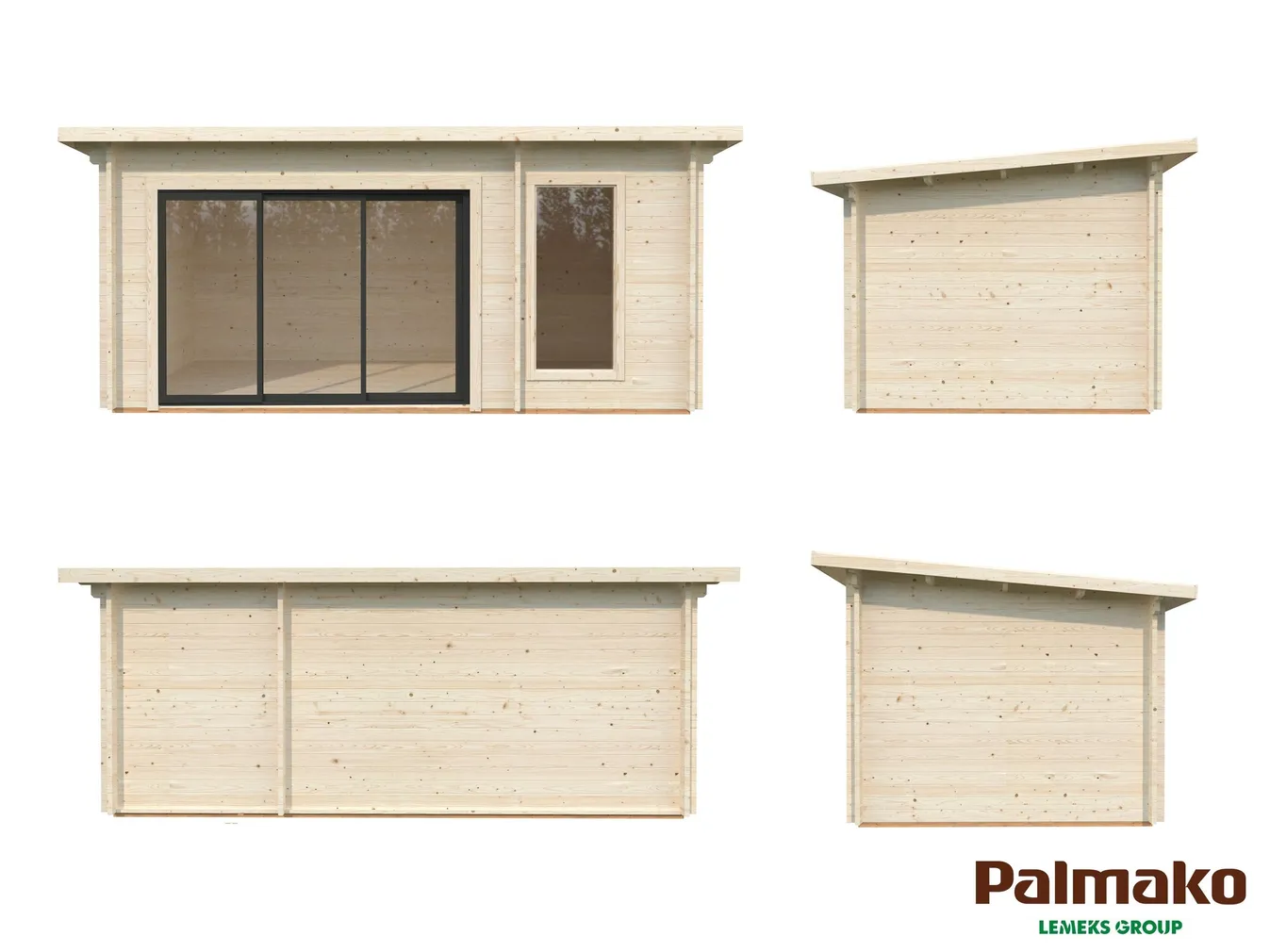 SAUN PALMAKO SANNA 12,8M² SLIDE