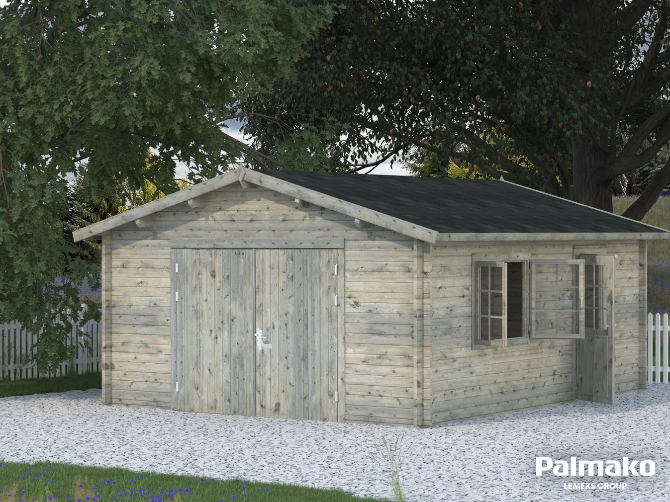 GARAAŽ PALMAKO ROGER 23,9M² PUITVÄRAVAGA