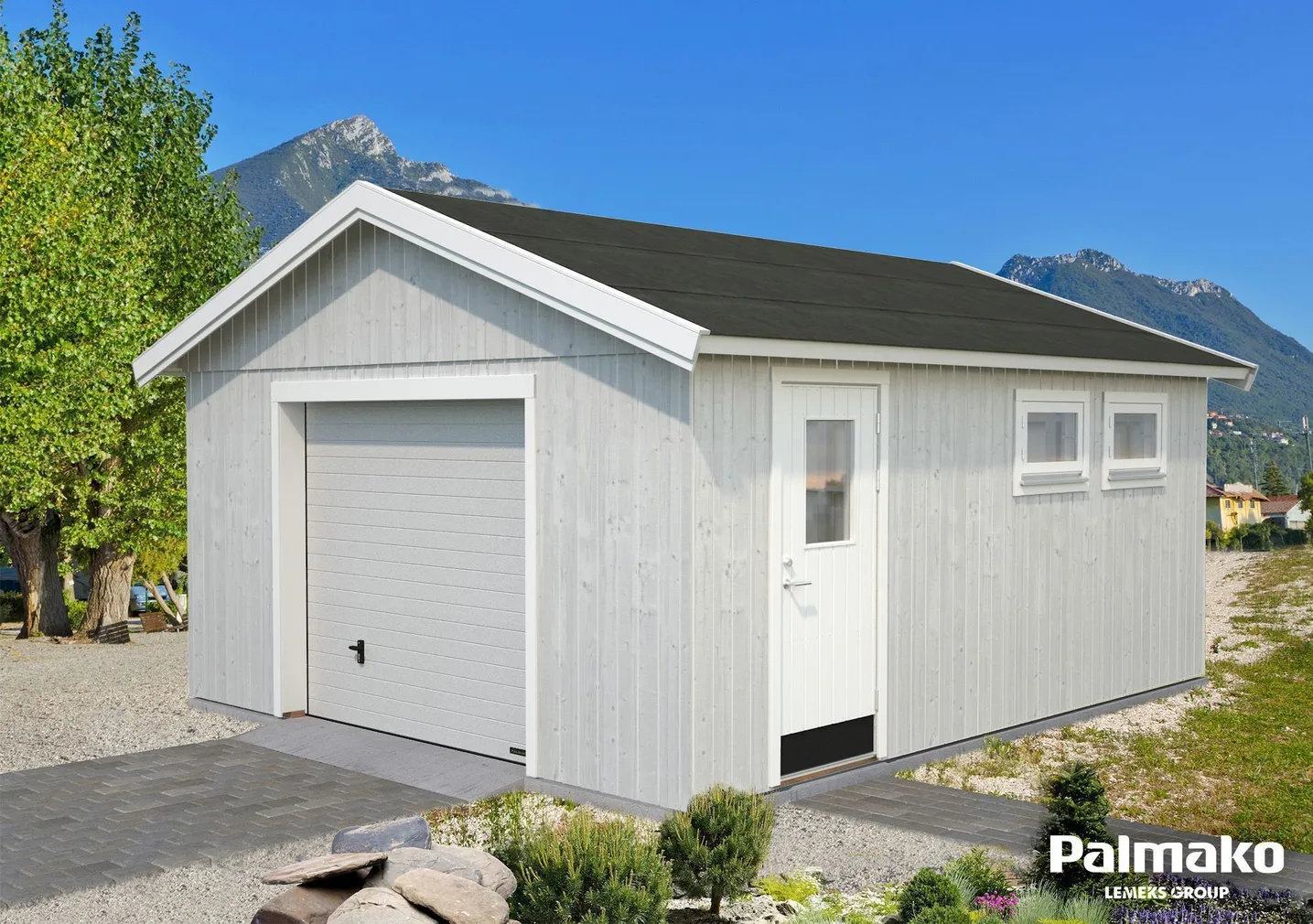GARAAŽ PALMAKO ANDRE 21,5M² SEKTSIOONUKSEGA