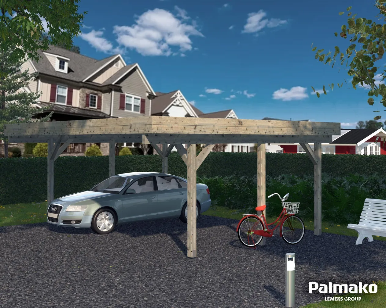 AUTOVARJUALUNE PALMAKO KARL 20,6M²