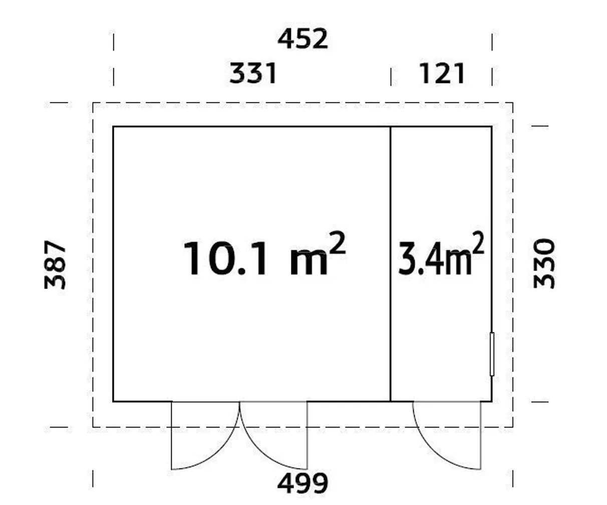 KUUR PALMAKO KALLE 13,5M²