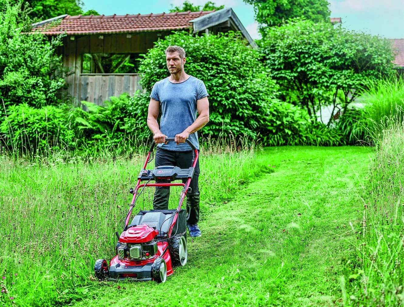 MURUNIIDUK EINHELL BENSIINIMOOTORIGA GC-PM 46 SM HW-E LI