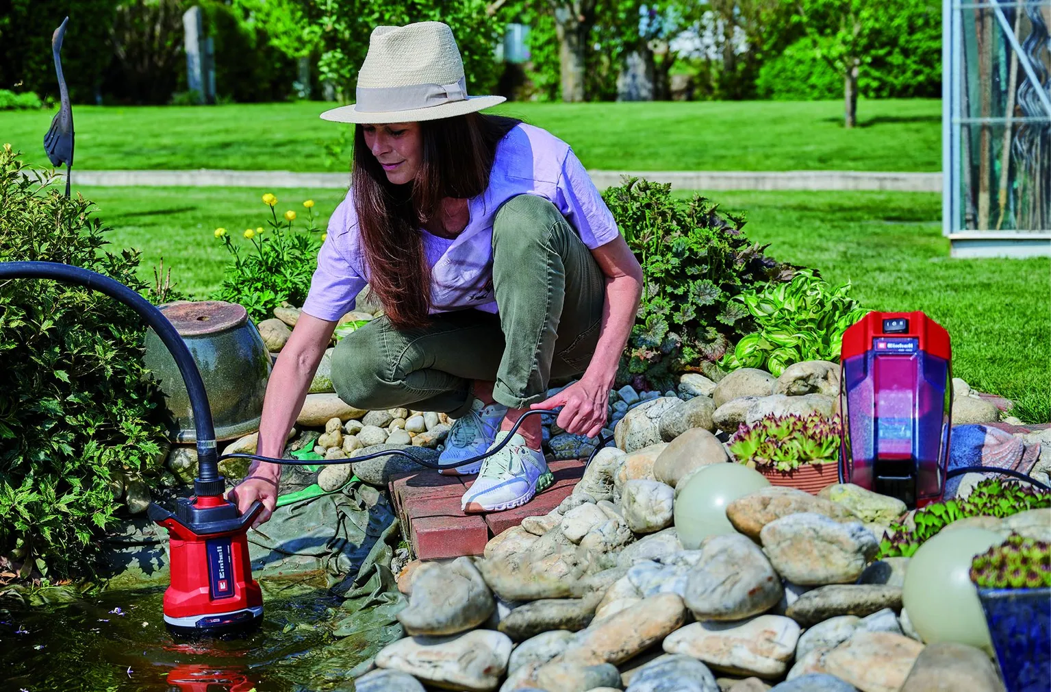 AKUPUMP EINHELL HÄGUSELE VEELE GE-DP 18/25 LI - SOLO