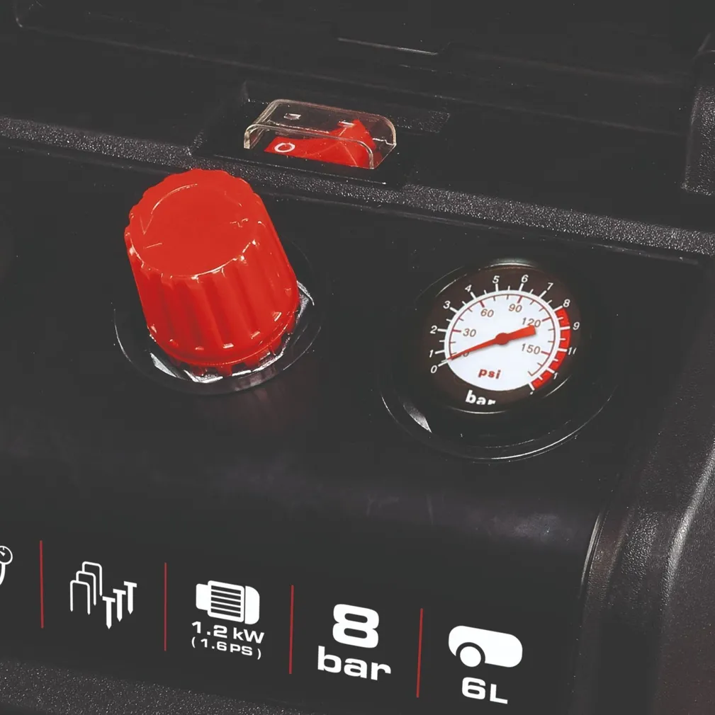 KOMPRESSOR EINHELL TC-AC 190/6/8 OF SET