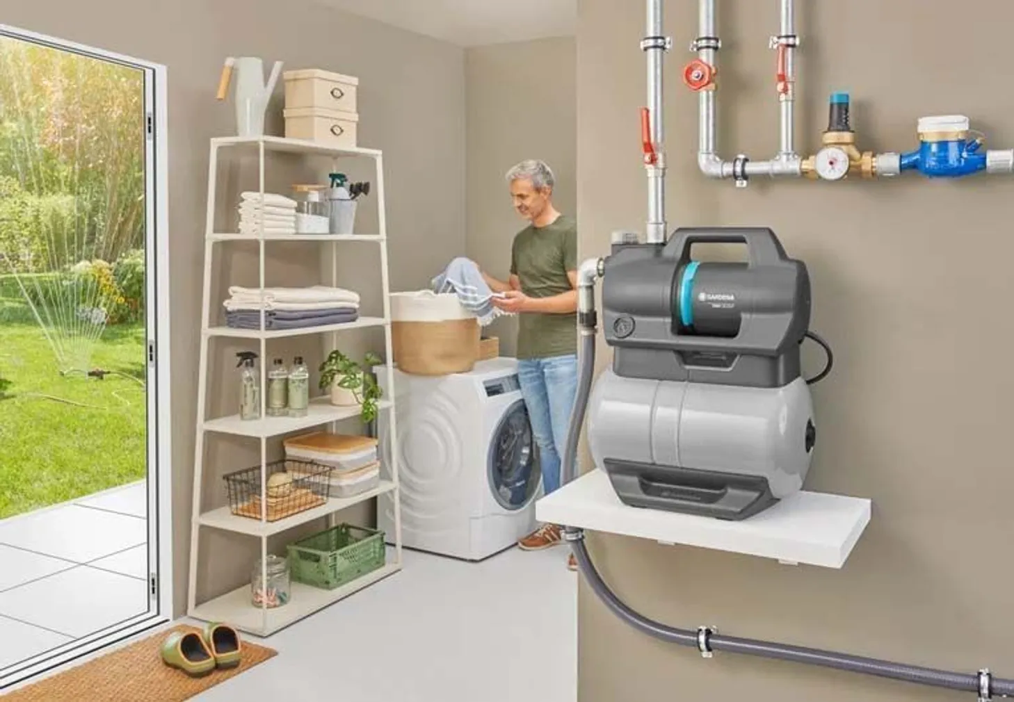 HÜDROFOOR GARDENA 3900 SILENT 650W, 3900L/H, 43M 4.3BAR