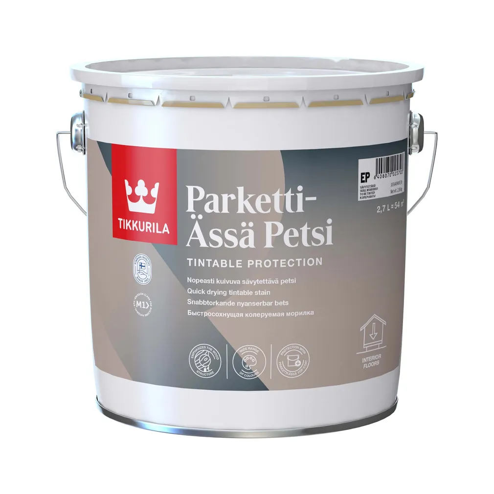 PUIDUPEITS TIKKURILA PARKETTI-ÄSSÄ STAIN 2,7L