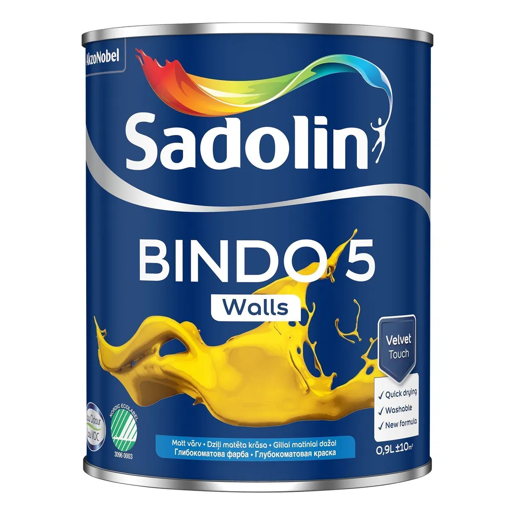 LAE- JA SEINAVÄRV SADOLIN OS BINDO 5 BC 0,84L