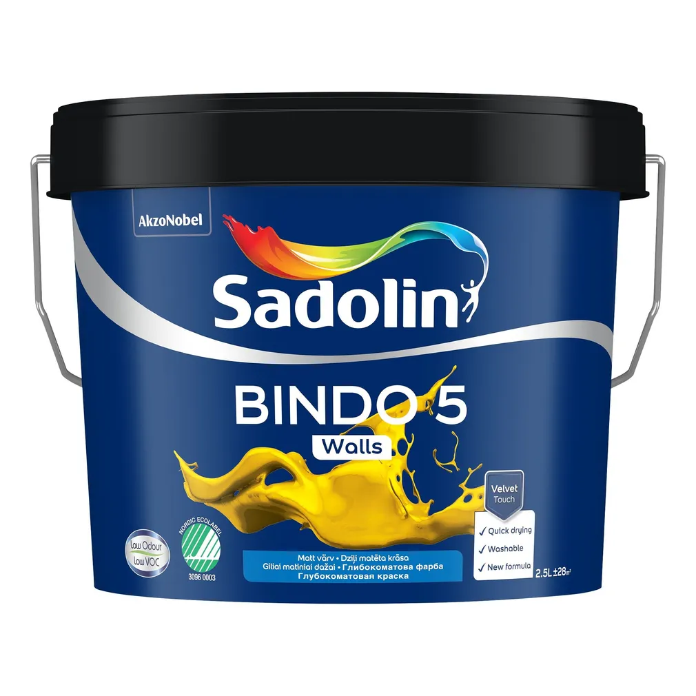 LAE- JA SEINAVÄRV SADOLIN OS BINDO 5 BC 2,33L