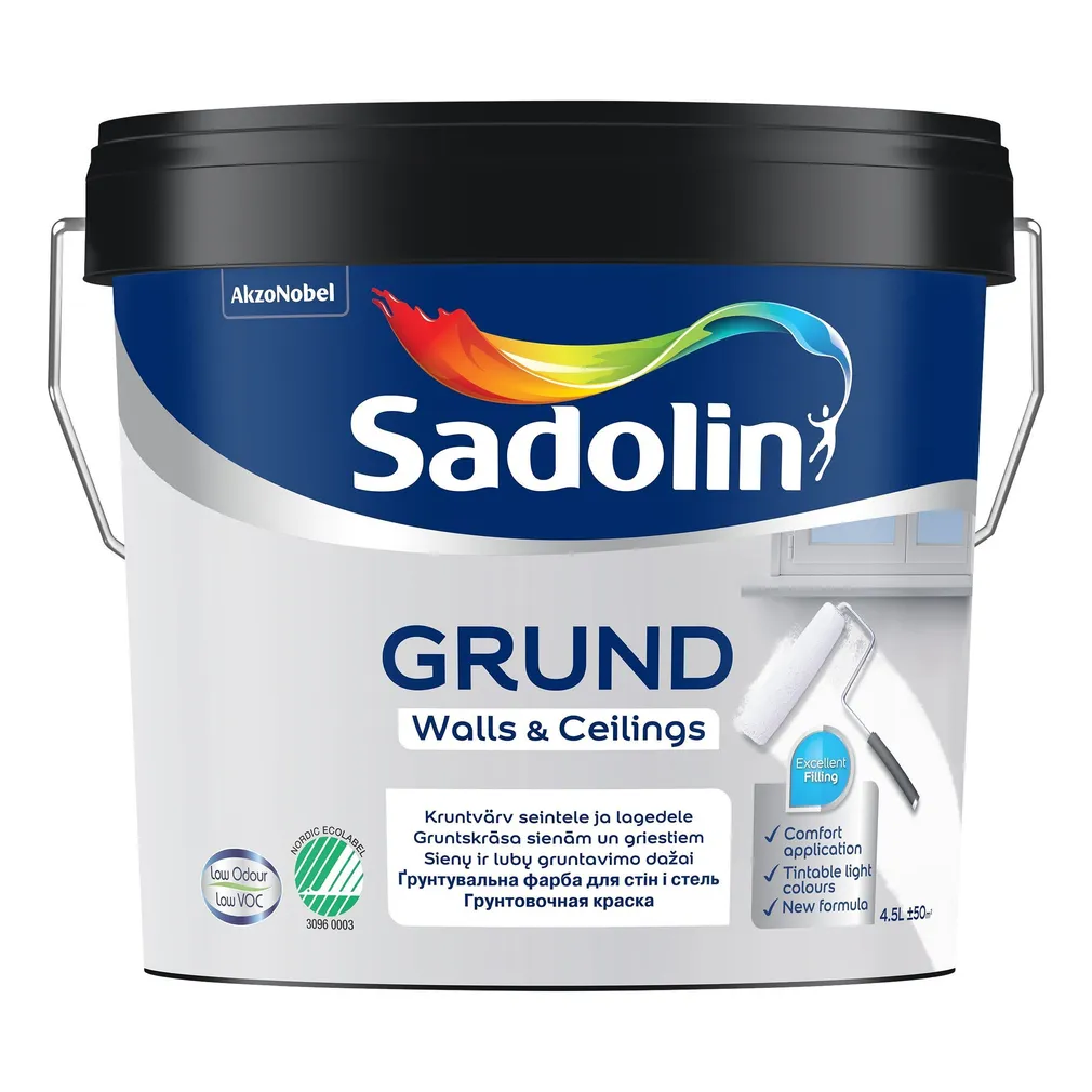 KRUNTVÄRV SADOLIN OS GRUND 4,5L