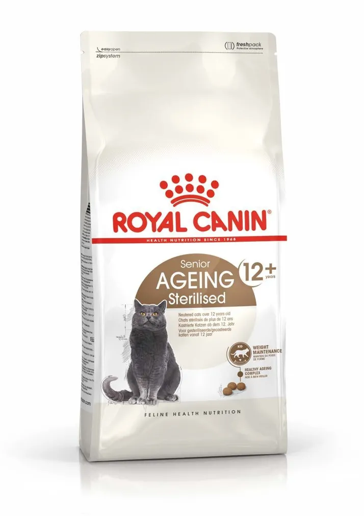 KUIVTOIT ROYAL CANIN KASSILE STERILISED 12+ 2KG