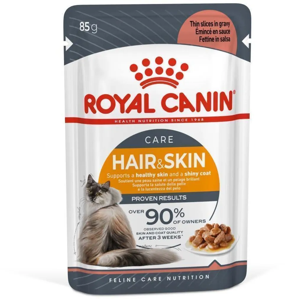 MÄRGTOIT ROYAL CANIN KASSILE HAIR & SKIN GRAVY 12X85G
