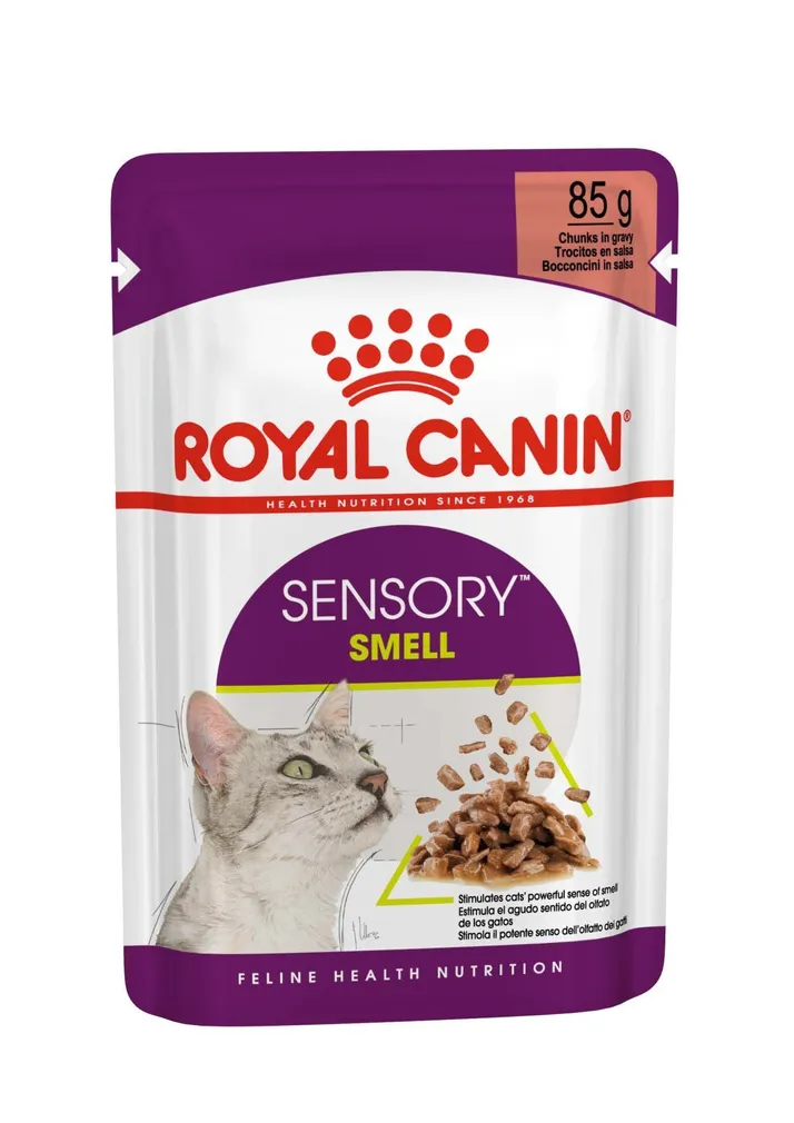 MÄRGTOIT ROYAL CANIN KASSILE SENSORY SMELL GRAVY 12X85G
