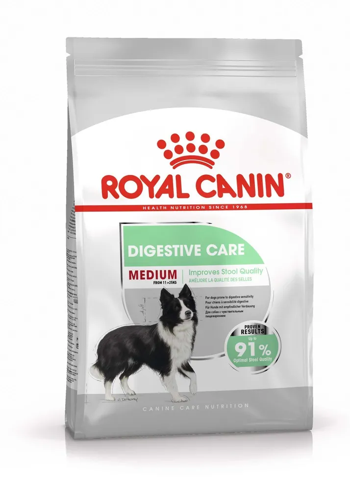 KUIVTOIT ROYAL CANIN KOERALE MEDIUM DIGES CARE 3KG